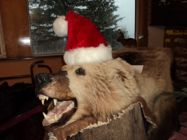 AK Christmas decorations bear